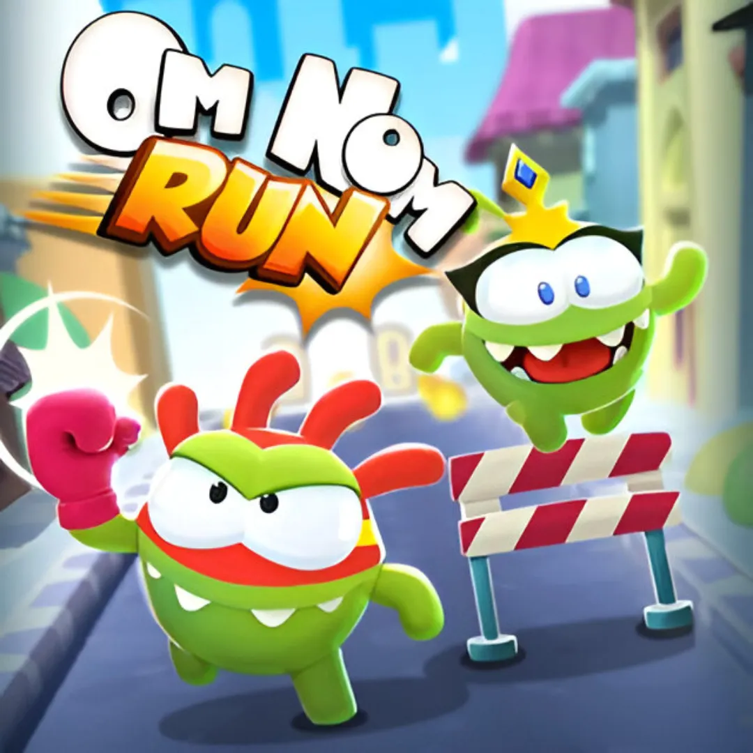 om nom run, container,infinite Runner,Racing, 
